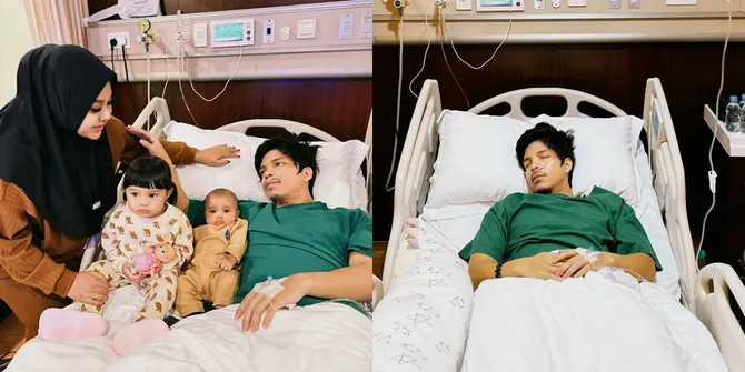 Potret Atta Halilintar Usai Operasi, Ditemani Aurel Hermansyah & Dua Putri Cantiknya