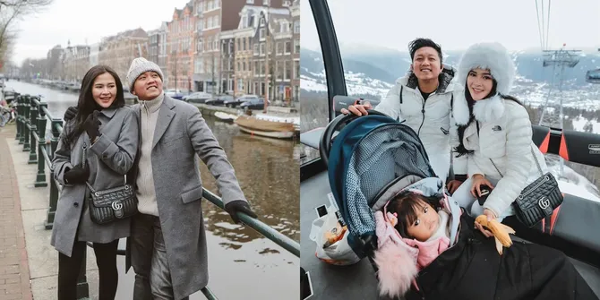 Potret Bella Bonita dengan Tas Seserahan Denny Caknan Kala Liburan di Eropa Sebelum Diembat Copet, Segini Harganya