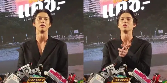 Potret Bright Vachirawit Saat Cerita Soal Hubungannya dengan Nene di Depan Media Thailand, Sempat Terjebak Friendzone