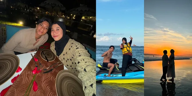 Potret Bulan Madu Megawati Hangestri dan Dio di Bali, Romantis