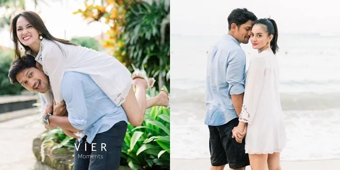 Potret Bulan Madu Terbaru Ibnu Jamil dan Ririn Ekawati, Pose Unyu Sampai Romantis di Kamar Mandi