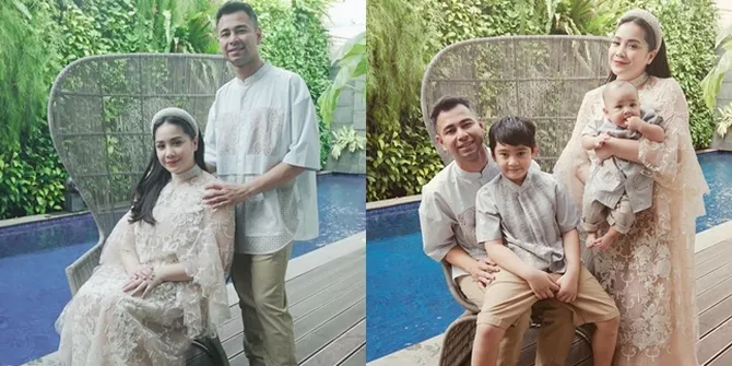 Potret Detail Baju Lebaran Nagita Slavina, Harga Outfit Sultan Andara di Hari Raya Ini Bisa Kamu Pakai Buat DP Rumah