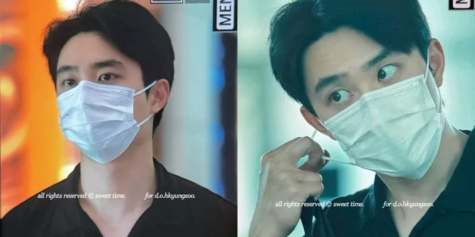 Potret Doh Kyungsoo di Bandara Menuju Indonesia, Wajah Gantengnya Udah Siap Dikenalin ke Mertua
