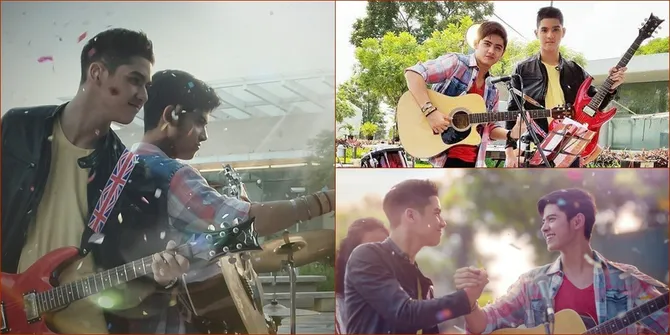 Potret Duo Tampan - Aliando Syarief dan Al Ghazali Nyanyi Bareng