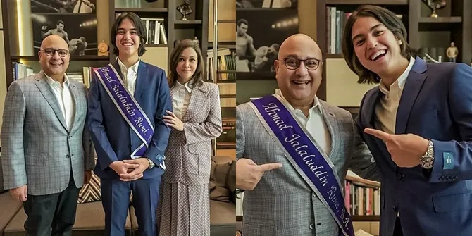 Potret El Rumi Wisuda Online Ditemani Irwan Mussry, Wujudkan Impian Maia Estianty Punya Anak Lulusan Luar Negeri