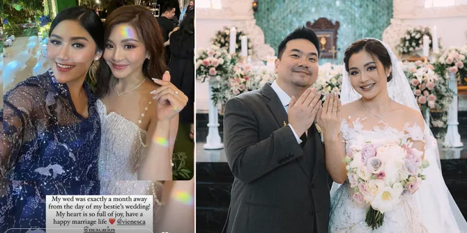 Potret Erina Gudono Pakai Dress Transparan Saat Hadiri Pesta Pernikahan YouTuber Nex Carlos, Cantik Banget!