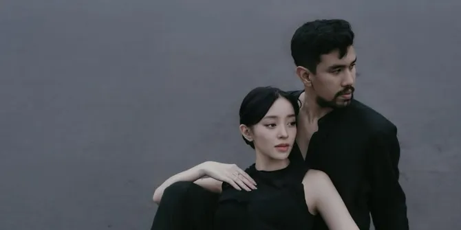 Potret Prewedding Amanda Zahra yang Baru Dipublish, Serba Hitam - Cantik dan Elegan