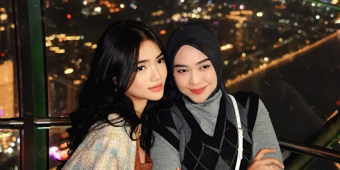 Potret Fuji dan Moana Anak Ria Ricis Main Bareng, Kompak Bikin Gemas