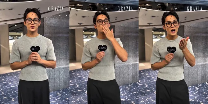 Potret Ganteng Mingyu SEVENTEEN di Singapura, Hadiri Event Gentle Monster