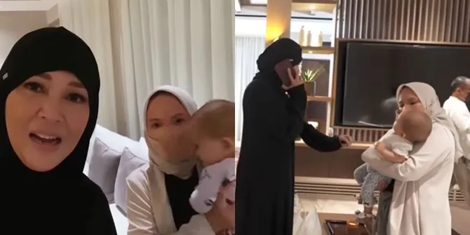 Potret Gemas Maia Estianty dan Cucunya yang Cantik, Namanya Mirip Anak Mulan Jameela - Ahmad Dhani
