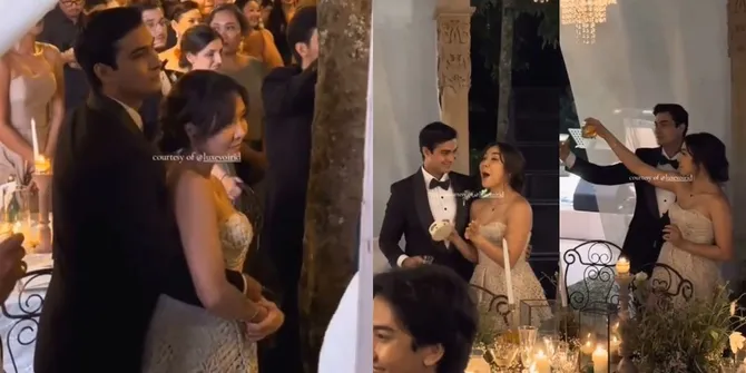 Potret Gisella Anastasia dan Cinta Brian Go Public Mesra di Resepsi Luna Maya, Romantis Meski Beda 8 Tahun