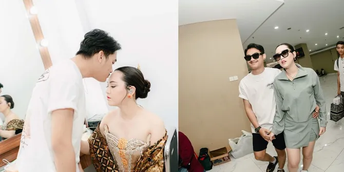 Potret Happy Asmara dan Gilga Sahid Sudah Siap Sambut Lebaran Perdana Sebagai Suami Istri