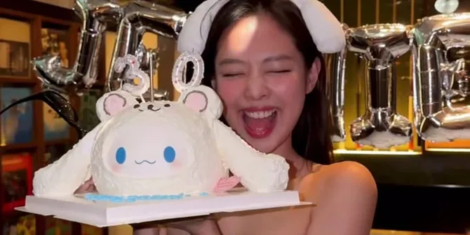 Potret Jennie Blackpink Ulang Tahun Ke-30, Rayakan Dengan Intimate