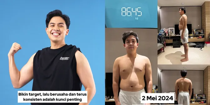 Tak Lagi Punya Perut Buncit, Potret Jerome Polin Berhasil Turunkan Berat Badan Karena Rajin Olahraga Hingga Diet