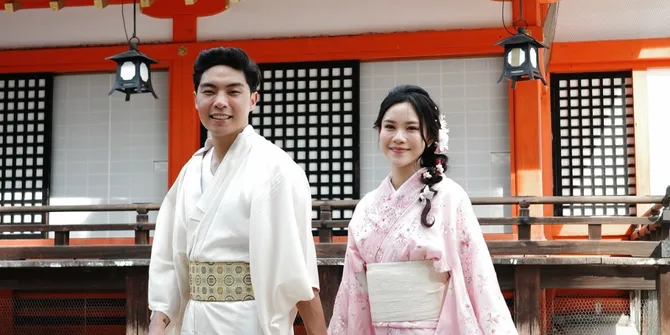 Potret Jessica Jane & Erwin Phang Honeymoon ke Jepang, Berharap Pulang Bertiga