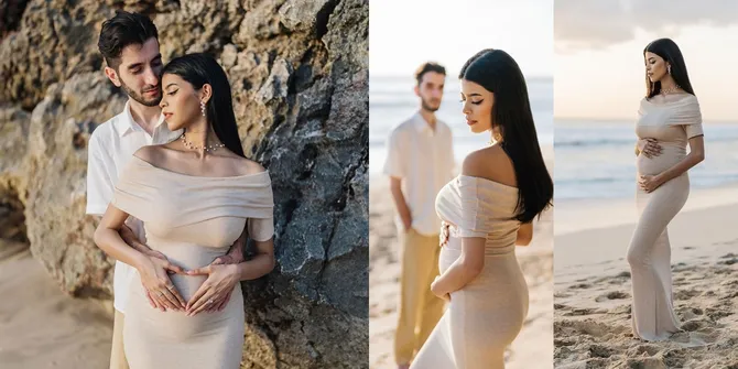 Potret Jharna Bhagwani Umumkan Sedang Hamil Anak Pertama, Pamer Babybump - Aura Bumil Cantik Kebangetan