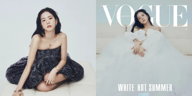 Potret Kecantikan dan Aura Mahal Jisoo BLACKPINK Pada Pemotretan Terbaru VOGUE Hongkong