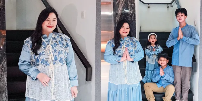 Potret Kekompakan Eriska Rein dan Anaknya yang Ganteng Cantik, Netizen Salah Kira Anaknya Sudah Tiga