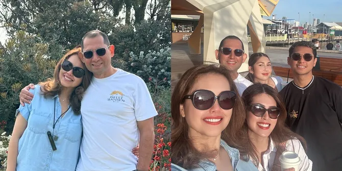 Potret Keluarga Visual Cindy Claudia Harahap yang Kini Tinggal di Australia, Mama Awet Muda dan Anak-Anaknya Cantik Ganteng