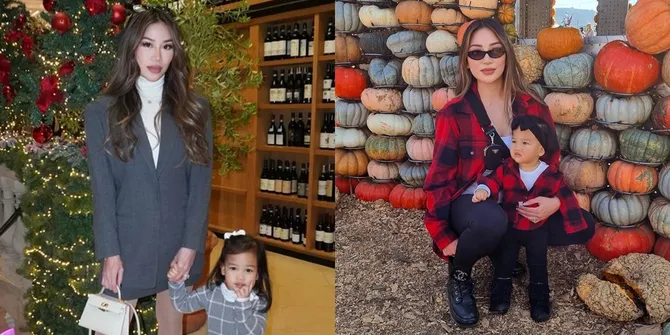 Potret Kezia Toemion Menantu Keluarga Cendana dan Sang Anak Yang Selalu Pakai Outfit Kembar, Aura High Class Terpancar Sempurna!