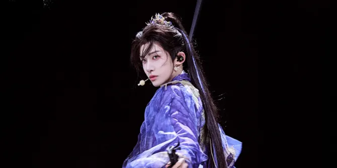 Potret Kostum Liu Yu saat Dance No Batidao di Konsernya yang Tampil Dramatis dan Elegan