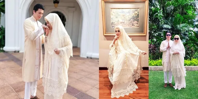 Potret Lebaran Syahrini dan Reino Barack di Singapura, Bahagia Meski Jauh dari Keluarga