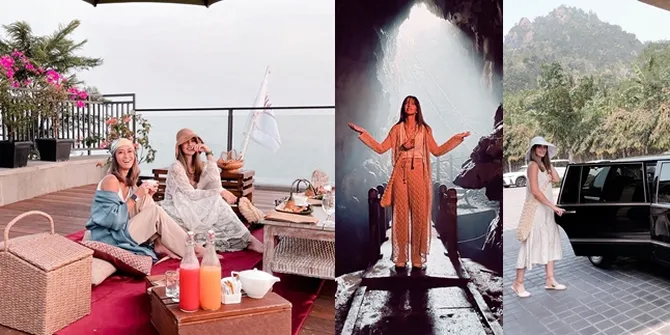 Potret Liburan Nia Ramadhani di Borobudur, Mewah Diantar Limousine - Tak Ajak Suami dan Anak