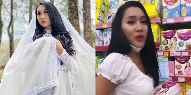 Potret Lucinta Luna Belanja Susu Ibu Hamil, Ngaku Sehari Habis Satu Kardus