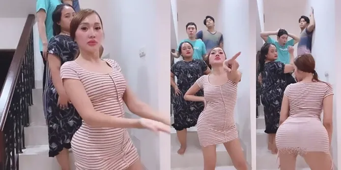 Potret Lucinta Luna Goyang Heboh Hingga Tak Sadar Pamerkan Underwear