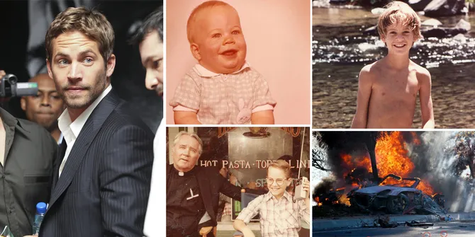 Potret Masa Kecil Paul Walker, Obat Rindu Setahun Kepergiannya