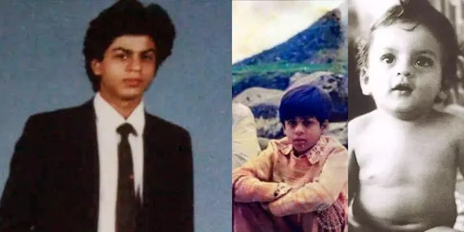 Potret Masa Lalu Shahrukh Khan, Sudah Ganteng Sejak Bayi - Pesona Bintang Terpancar Sejak Remaja