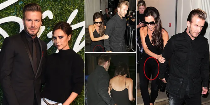 Potret Memalukan Saat Victoria Beckham 'Ngompol' di Depan Umum