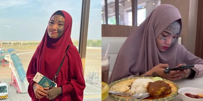 Potret Mondy Tatto Gadis Punk Yang Kini Putuskan Hijrah, Ngaku Pernah Dilecehkan Oleh Ustaz Ebit Lew