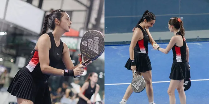Potret Nabila Syakieb Cantik Tanpa Makeup Saat Main Padel Bareng Sahabat 17 Tahun
