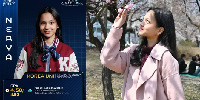 Potret Nerya Mahasiswi Korea University Jadi Peserta Clash Of Champions Season 2, Raih GPA Sempurna - Disebut Mirip Sabrina Anggraini