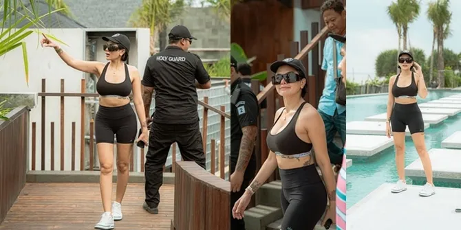 Potret Nikita Mirzani Tengok Proyek Beach Club Mewah Miliknya di Bali, Hot Pamer Tato