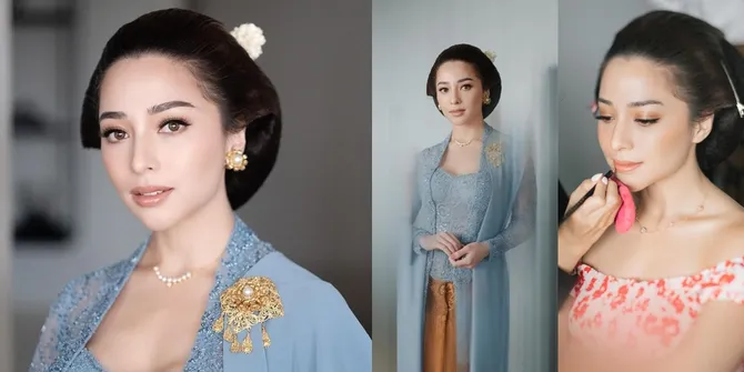 Potret Nikita Willy Anggun Bersanggul dan Pakai Kebaya Jawa, Luwes Bak Bangsawan