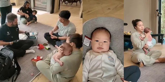 Potret Nikita Willy Datangkan Dokter ke Rumah Untuk Imunisasi Nael di Amerika, Pelayanan Lengkap