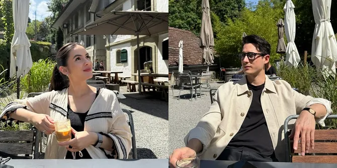 Potret Nino Fernandez Ajak Steffi Zamora Hadiri Nikahan Millane di Italia