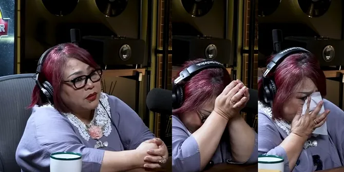 Potret Nunung Nangis Ungkap Semua Hartanya Ludes, Tak Mampu Operasi - Saldo Cuma 100 Ribu