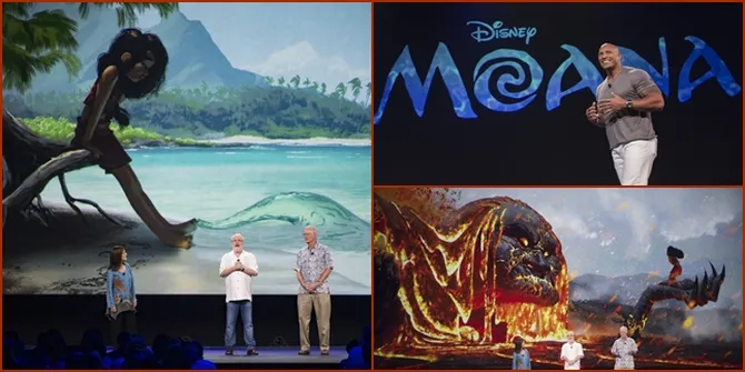 Potret Para Pemeran Film Disney 'MOANA', Ada Dwayne Johnson!