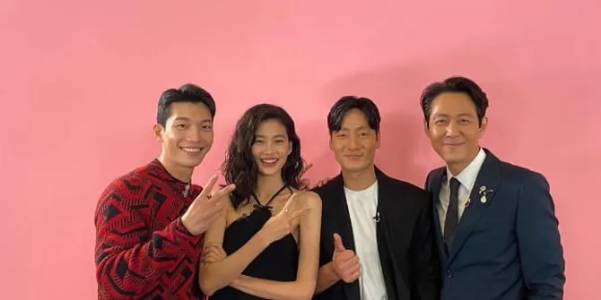 Potret Pemain 'SQUID GAMES'  Diundang  ke Talk Show Jimmy Fallon Mulai Dari Wi Ha Joon Hingga Park Hae Soon -  Cerita Tentang Struggle Para Aktor