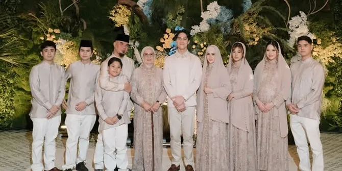 Potret Penampilan Mulan Jameela di Siraman dan Pengajian El Rumi, Cantik