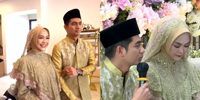 Potret Pengajian 4 Bulan Kehamilan Ria Ricis, Bumil Makin Cantik dan Bahagia Saat Elus Baby Bump
