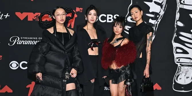 Potret Pengisi Suara HUNTRIX 'K-POP DEMON HUNTERS' di MTV VMA 2025