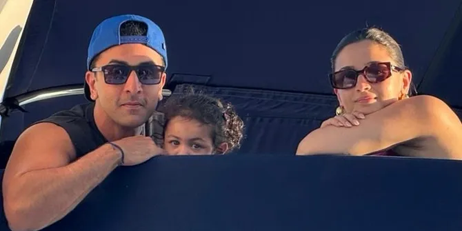 Potret Perayaan Tahun Baru Alia Bhatt dan Ranbir Kapoor, Bahagia Bareng Baby Raha - Liburan Keluarga Besar