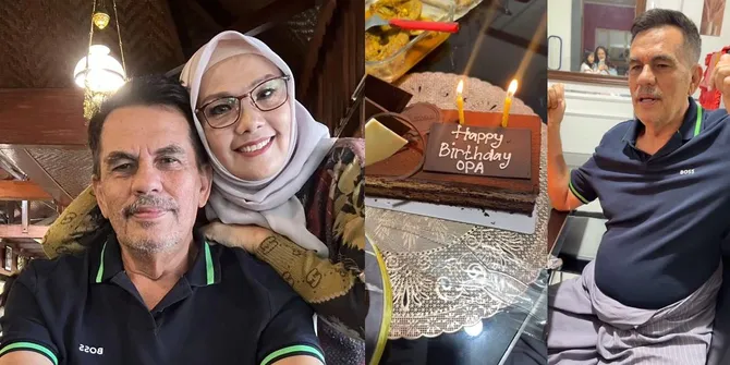 Potret Perayaan Ultah ke-66 Wedi Subagyo Ayah Andhika Pratama, Digelar Sederhana - Awet Gantengnya