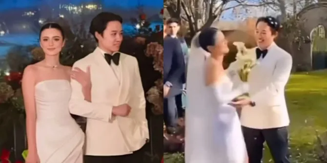 Potret Pernikahan Amanda Rawles, Berlangsung Intimate di Luar Negeri