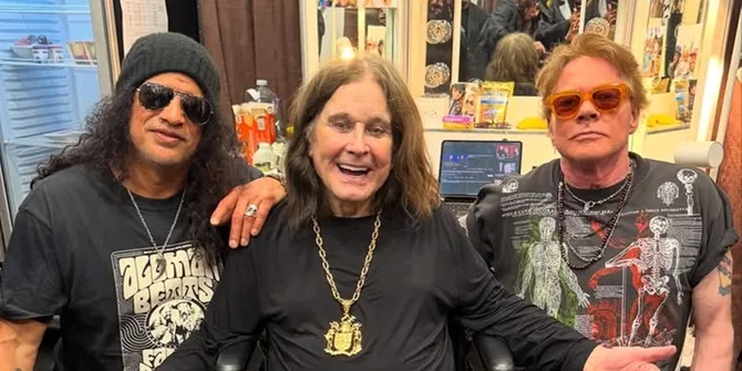 Potret Pertemuan Ozzy Osbourne dengan Musisi Legend, Ternyata Jadi Kenangan Terakhir