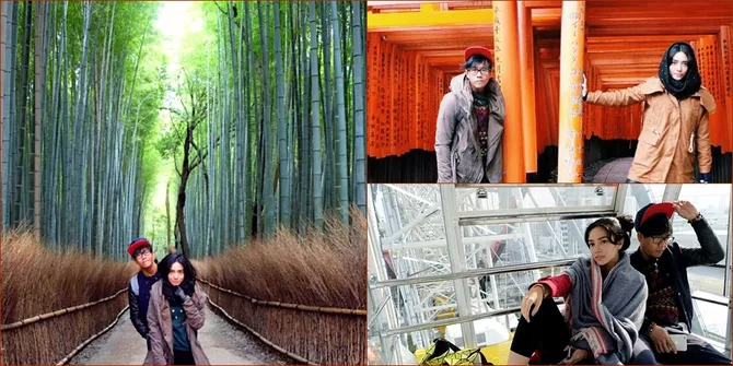 Potret Petualangan Super Seru nan Gokil Dea Ananda di Jepang